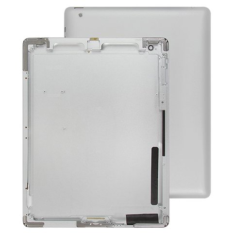 Задня панель корпуса для iPad 2, срібляста, версія Wi Fi 