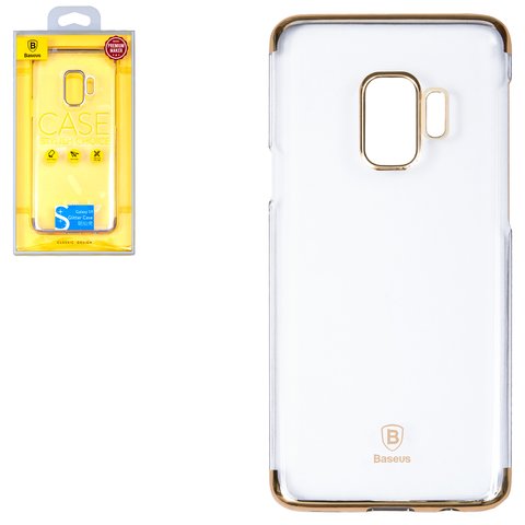 Чохол Baseus для Samsung G960 Galaxy S9, золотистий, прозорий, пластик, #WISAS9 DW0V