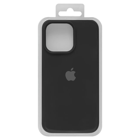 Чехол для Apple iPhone 13 Pro, черный, Original Soft Case, силикон, black 18  full side