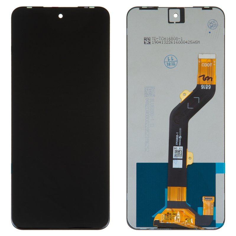 Дисплей для Infinix Hot 12 Play NFC, чорний, без рамки, Original