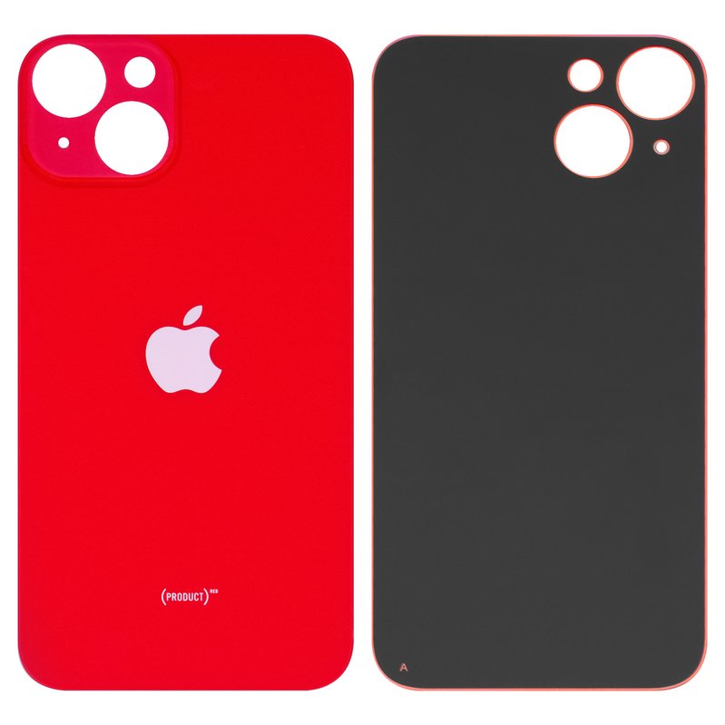 Задня панель корпуса для iPhone 14, червона, не потрібно знімати