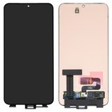 Дисплей для Samsung S916 Galaxy S23 Plus, черный, без рамки, Оригинал (переклеено стекло)