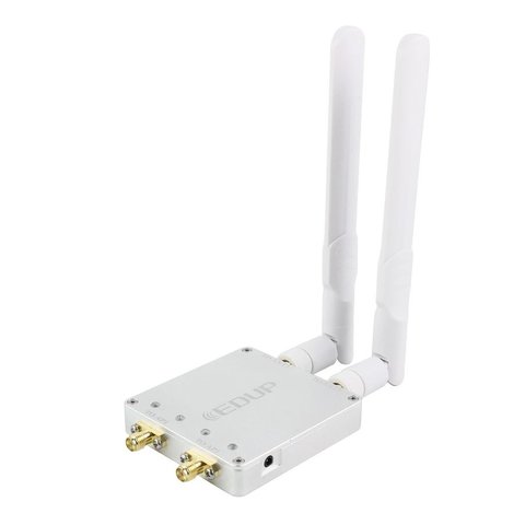 Підсилювач сигналу Wi Fi EDUP EP AB022 4W 36 dBm, 2.4 5.8 ГГц, для керування дроном FPV та квадрокоптером бустер