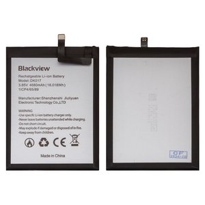 Аккумулятор DK017 для Blackview A80 Plus, A80 Pro, Li ion, 3,85 B, 4680 мАч, Original PRC 