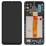 Дисплей FLYCDI для Samsung A326 Galaxy A32 5G, чорний, з рамкою, SM-M127F_REV0.1