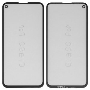 Стекло корпуса G+OCA PRO для Google Pixel 4a 5G, с OCA пленкой, черное