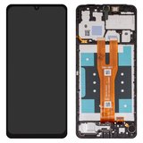 Дисплей для Samsung A065 Galaxy A06, чорний, з рамкою, (Box)