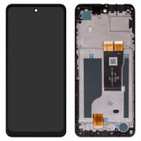 Дисплей для ZTE Nubia Music (Z2353), чорний, з рамкою, High Copy, 15-3240A-14681-51