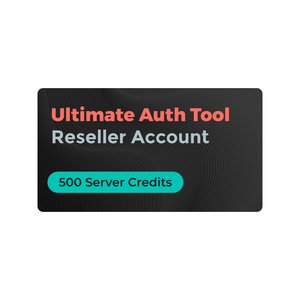 Акаунт реселера Ultimate Auth Tool 500 серверних кредитів 