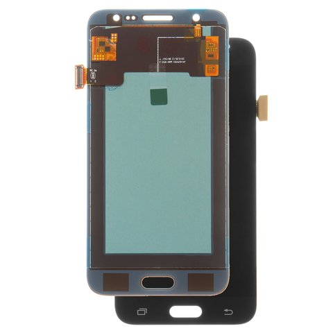 Дисплей для Samsung J500 Galaxy J5, черный, с регулировкой яркости, Best copy, без рамки, Сopy, TFT 