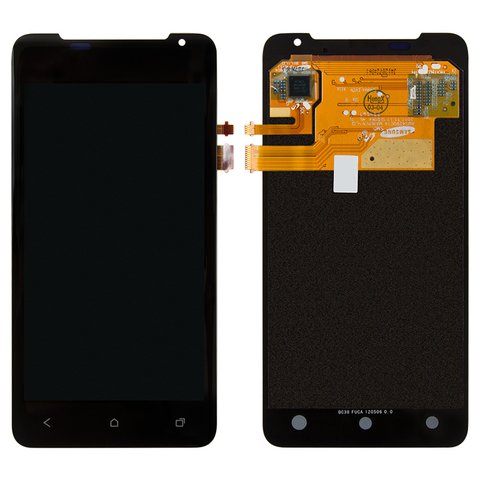 LCD compatible with HTC J Z321e , black, without frame 