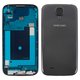 Housing compatible with Samsung I9500 Galaxy S4, (black)