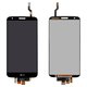 LCD compatible with LG G2 D802, G2 D805, (black, without frame, Original (PRC), 20 pin)