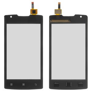 Сенсорный экран для Lenovo A1000, черный
