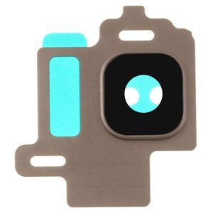 Camera Lens compatible with Samsung G950F Galaxy S8, G950FD Galaxy S8, golden, maple gold 