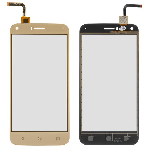 Touchscreen compatible with UMI Diamond, golden 