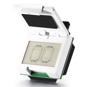 Adaptador 2 en 1 para probar enchufes EMMC EMCP 169 FBGA,153 FBGA,162 FBGA,186 FBGA  para UFI Box