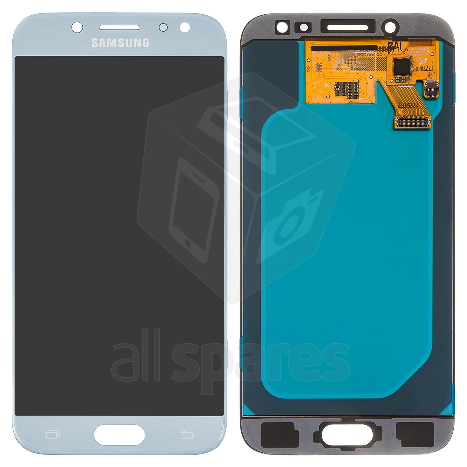 samsung j5 silver blue