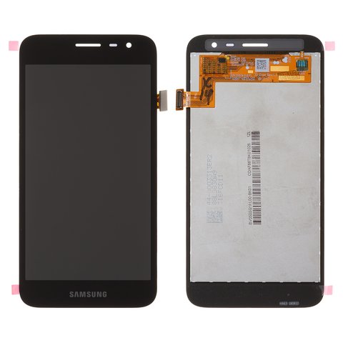 LCD compatible with Samsung J260 Galaxy J2 Core, black, without frame, Original PRC , original glass 