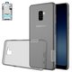 Case Nillkin Nature TPU Case compatible with Samsung A730 Galaxy A8+ (2018), (gray, Ultra Slim, transparent, silicone) #6902048152519