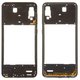 Parte media de carcasa puede usarse con Samsung A305F/DS Galaxy A30, negra
