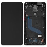 Pantalla LCD puede usarse con Xiaomi Mi 9T, Mi 9T Pro, Redmi K20, Redmi K20 Pro, negro, con marco, Original (PRC), M1903F10G, M1903F11G, M1903F10I, M1903F11I