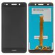 Pantalla LCD puede usarse con Huawei Y6 II, negro, sin marco, Original (PRC), CAM-L21