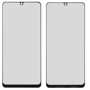 Housing Glass compatible with Samsung A315F DS Galaxy A31, black 