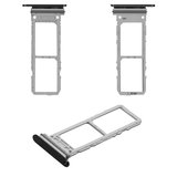 SIM Card Holder compatible with Samsung N970F Galaxy Note 10, (black, dual SIM)