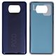 Panel trasero de carcasa puede usarse con Xiaomi Poco X3, azul, MZB07Z0IN, MZB07Z1IN, MZB07Z2IN, MZB07Z3IN, MZB07Z4IN, MZB9965IN, M2007J20CI