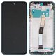 LCD compatible with Xiaomi Redmi Note 9 Pro, Redmi Note 9S, (green, with frame, original (change glass) , M2003J6B2G, M2003J6A1G)