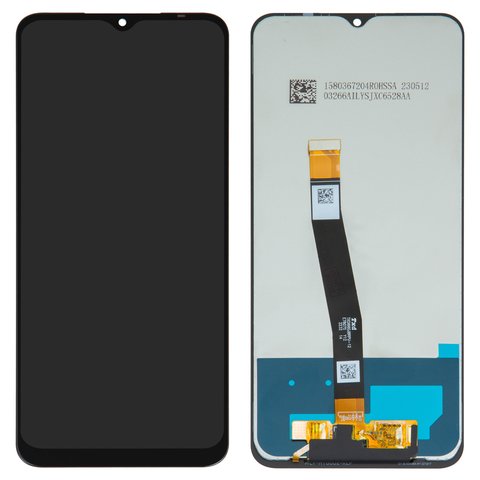 LCD compatible with Samsung A226 Galaxy A22 5G, black, without frame, original change glass 