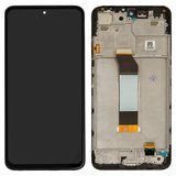 Дисплей для Xiaomi Poco M3 Pro, Poco M3 Pro 5G, Redmi Note 10 5G, Redmi Note 10T 5G, черный, с рамкой, High Copy