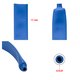Heat Shrink Tube, (1 m, 15 mm, dark blue, with glue)