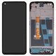 Pantalla LCD puede usarse con Oppo A52, negro, con marco, Original (PRC), CPH2061, CPH2069, PADM00, PDAM10, BS065XMM-L03-M800
