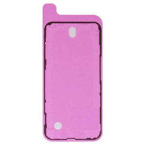LCD Sticker compatible with Apple iPhone 13 mini, Original, black, adhesive 
