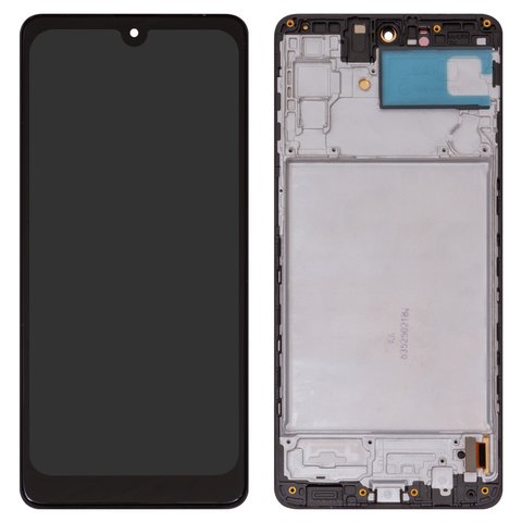 Дисплей для Samsung M515 Galaxy M51, черный, с рамкой, High Copy, с широким ободком, OLED 