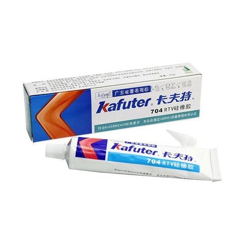 Sealant Glue Kafuter K 704, 45 g, white, semi thick 