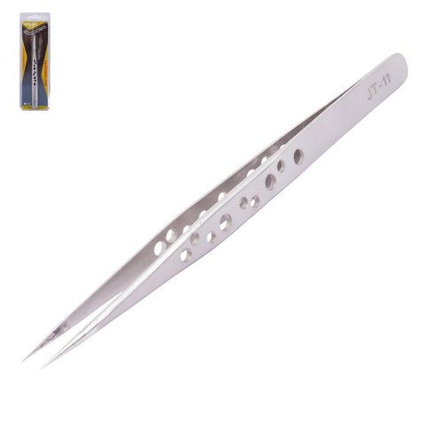 Mounting Tweezers Kingmax JT 11, straight, 140 mm 