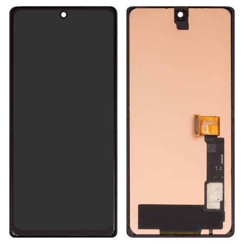 LCD compatible with Google Pixel 6 Pro, black, with frame, Copy, TFT  GLUOG, G8VOU 