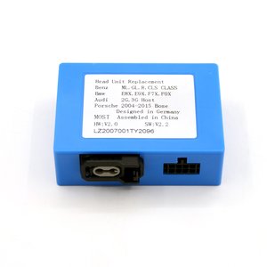 Optic Fiber AUX Adapter for old Mercedes, Audi, Porsche, BMW models without AUX option