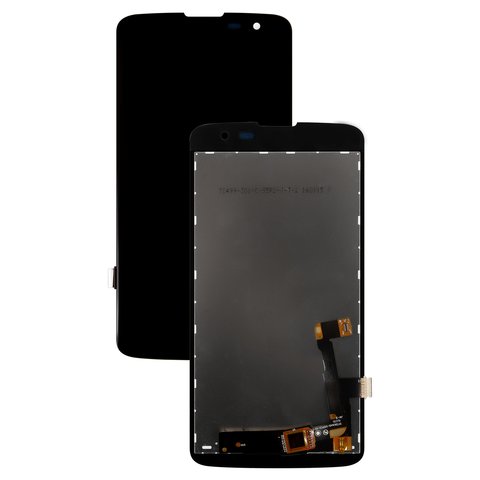 LCD compatible with LG K7 X210, K7 X210DS, black, without frame 