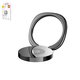 Holder Baseus Privity, (black, ring, adhesive base, metal) #SUMQ-01