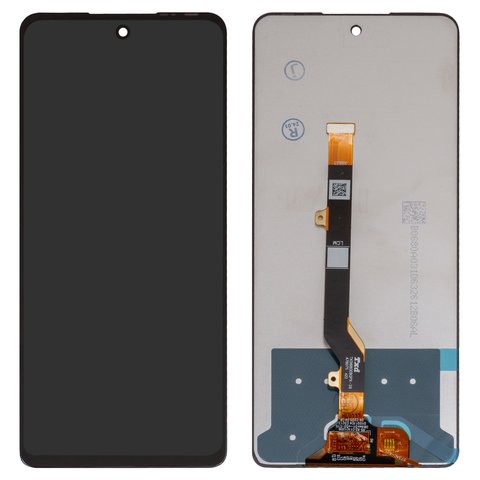 LCD compatible with Infinix Hot 30, black, without frame, Original PRC , X6831 
