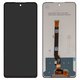 LCD compatible with Tecno Spark 20 Pro (KJ6), (black, without frame, Original (PRC))