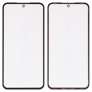 Стекло корпуса G+OCA PRO для Samsung A356 Galaxy A35 5G, M356 Galaxy M35, с OCA пленкой, черное