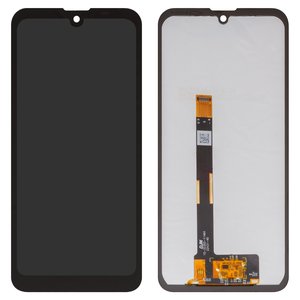 LCD compatible with Oscal S70; Blackview BV5200, BV5300, black, without frame, High Copy, 15 32302 11464 