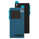 Panel trasero de carcasa puede usarse con Sony D6502 Xperia Z2, D6503 Xperia Z2, negra