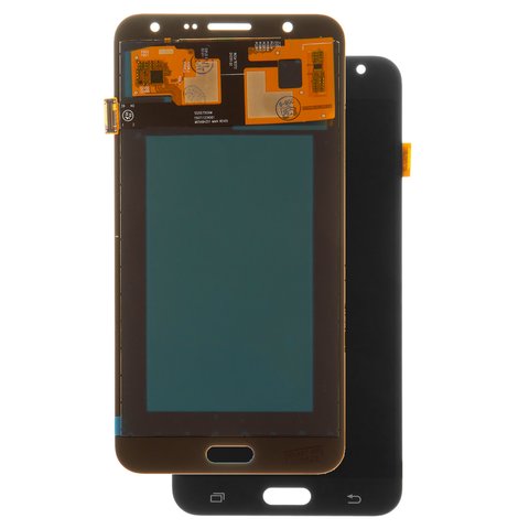 Pantalla LCD puede usarse con Samsung J700 Galaxy J7, negro, con ajuste de brillo, Best copy, sin marco, Copy, TFT