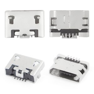 Conector de carga puede usarse con celulares, 5 pin, tipo 5, micro USB tipo B